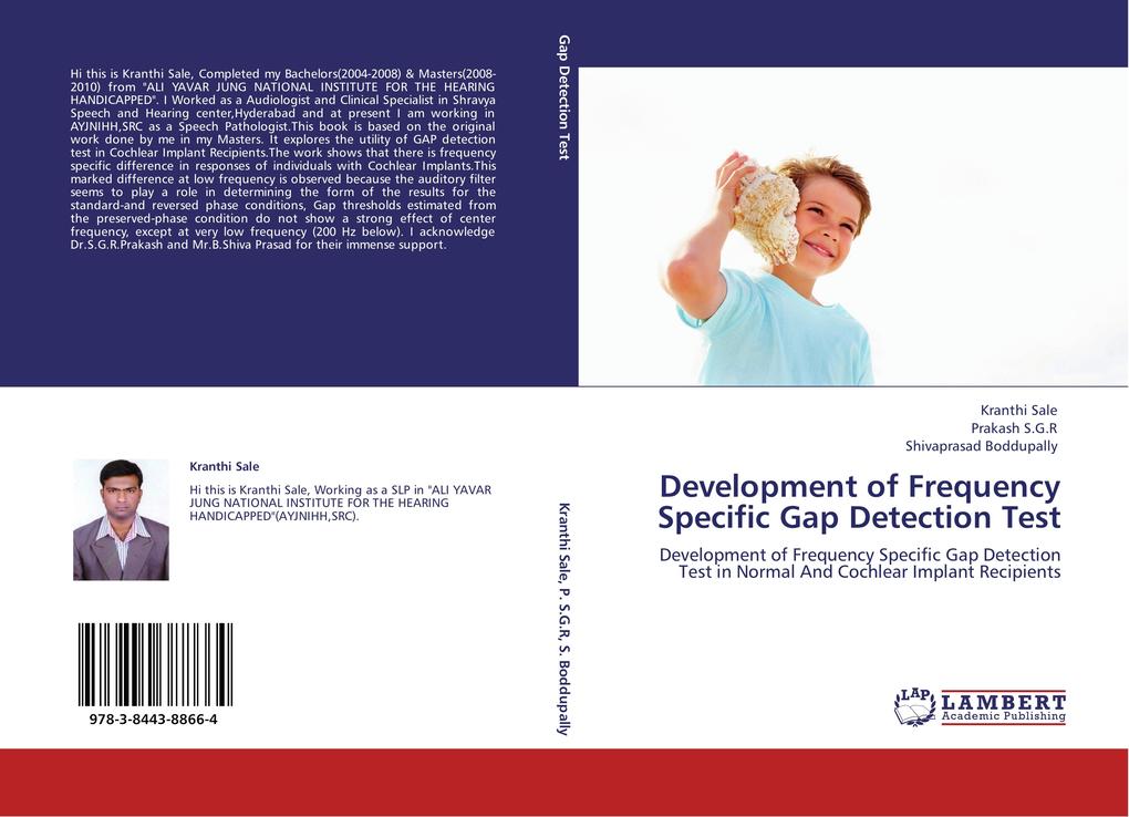 Development of Frequency Specific Gap Detection Test