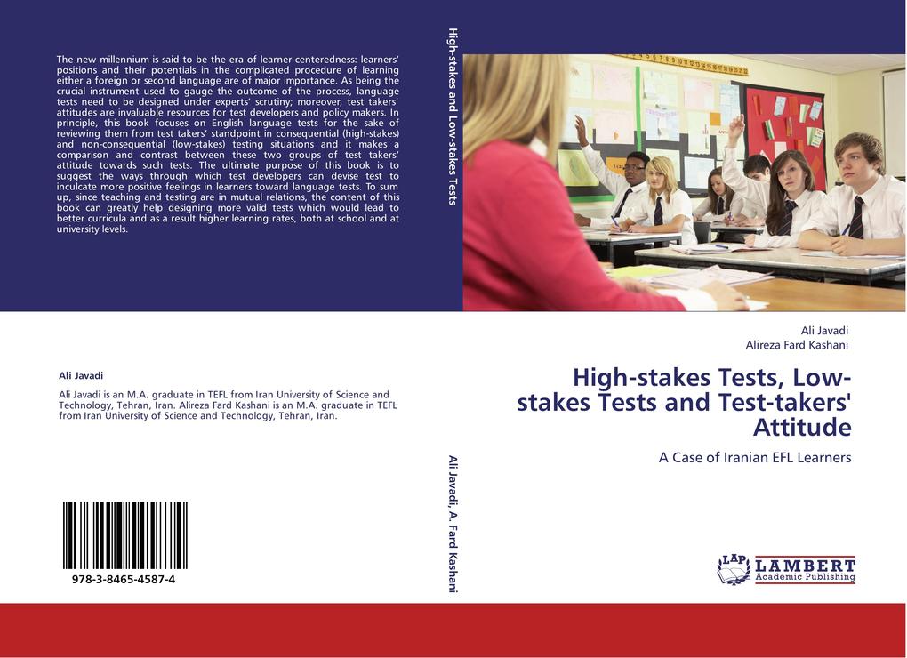 High-stakes Tests Low-stakes Tests and Test-takers‘ Attitude