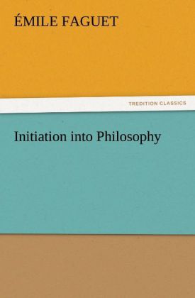 Initiation into Philosophy