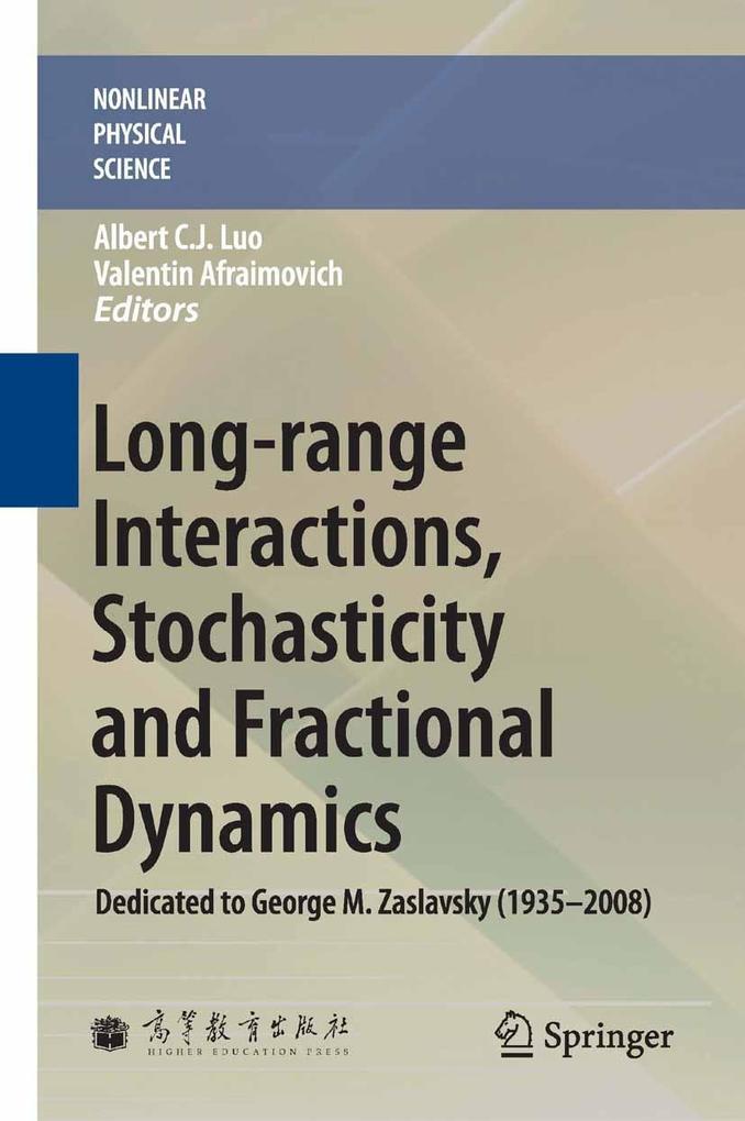 Long-range Interactions Stochasticity and Fractional Dynamics