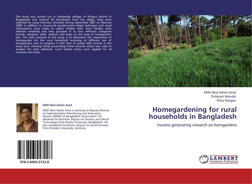 Homegardening for rural households in Bangladesh - AKM Abul Kalam Azad/ Pulakesh Mondal/ Peter Deegen