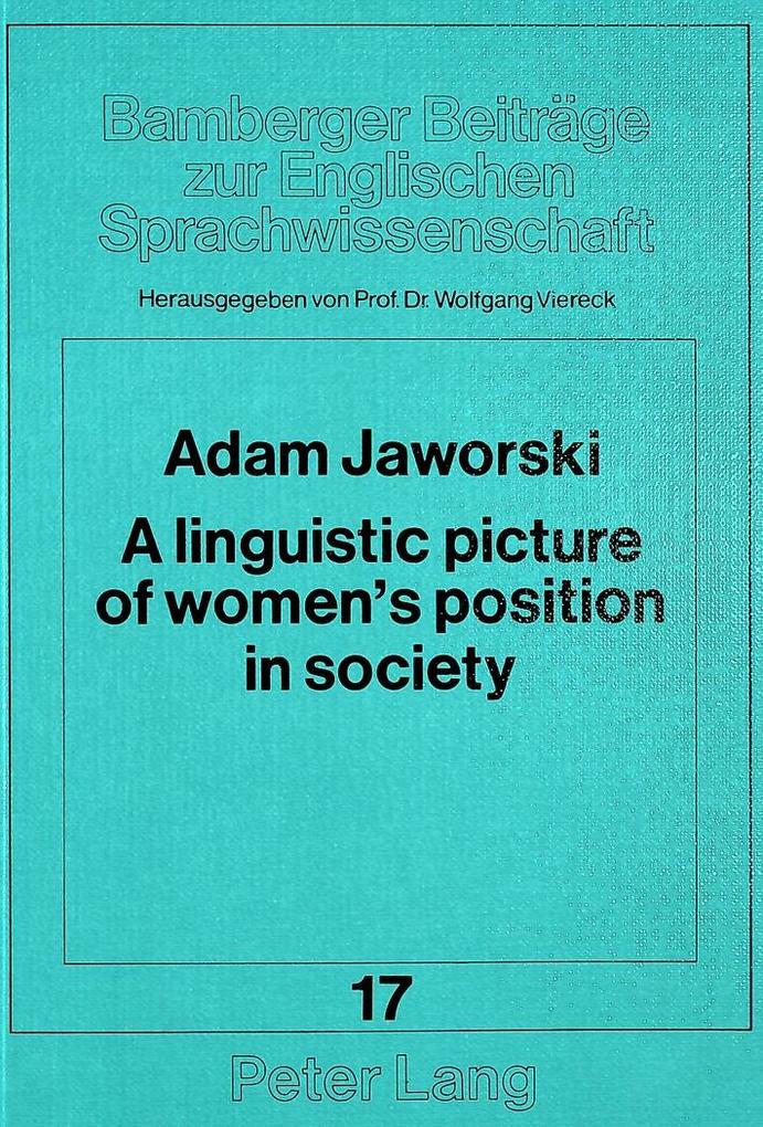 A linguistic picture of women's position in society