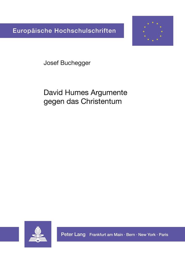 David Humes Argumente gegen das Christentum
