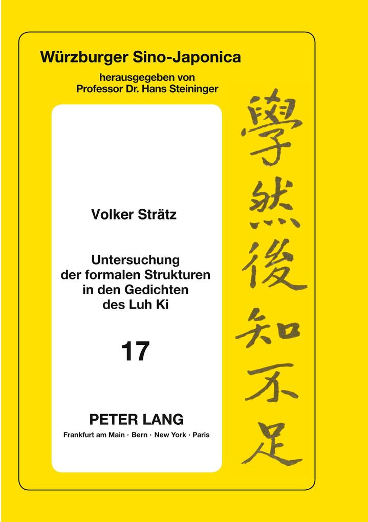 Untersuchung der formalen Strukturen in den Gedichten des Luh Ki