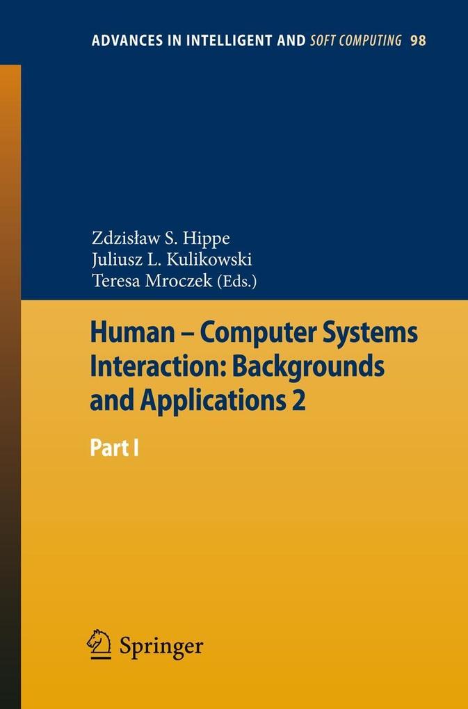 Human - Computer Systems Interaction: Backgrounds and Applications 2