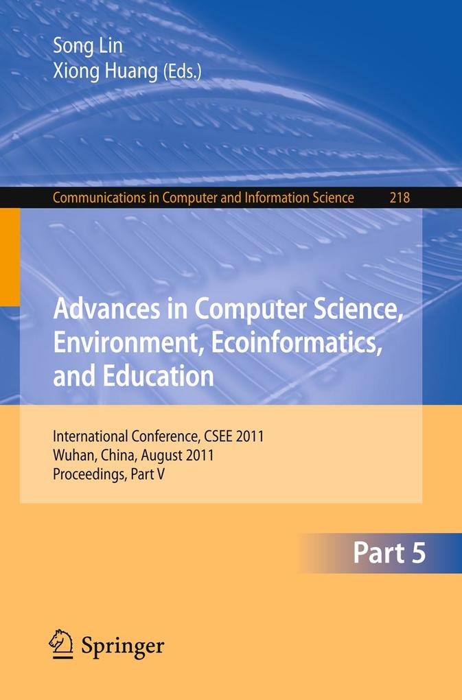 Advances in Computer Science Environment Ecoinformatics and Education Part V