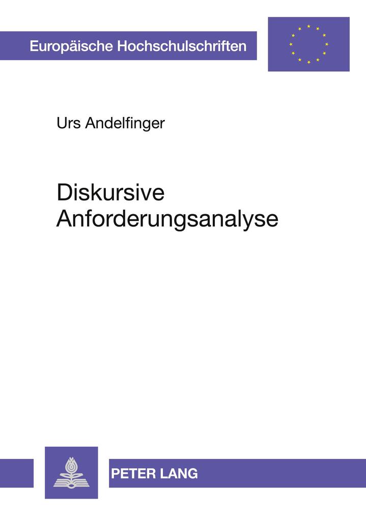 Diskursive Anforderungsanalyse