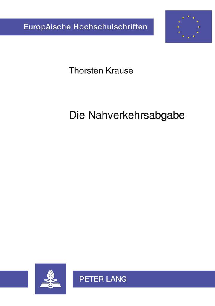 Die Nahverkehrsabgabe
