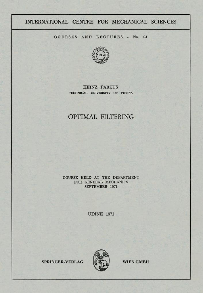 Optimal Filtering