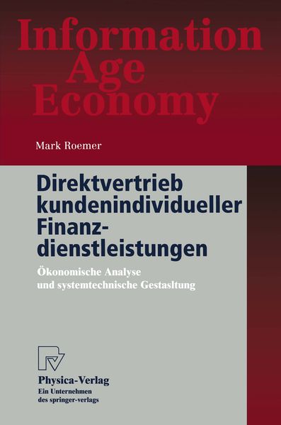 Direktvertrieb kundenindividueller Finanzdienstleistungen