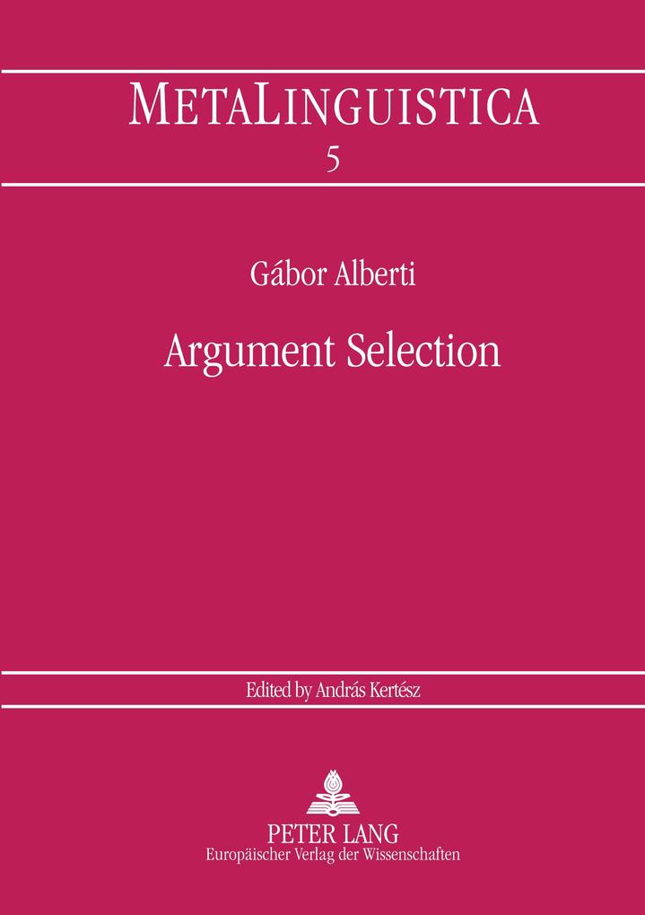 Argument Selection