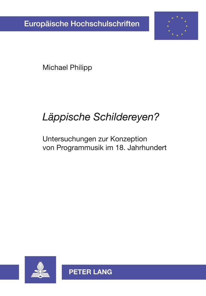 'Läppische Schildereyen?'