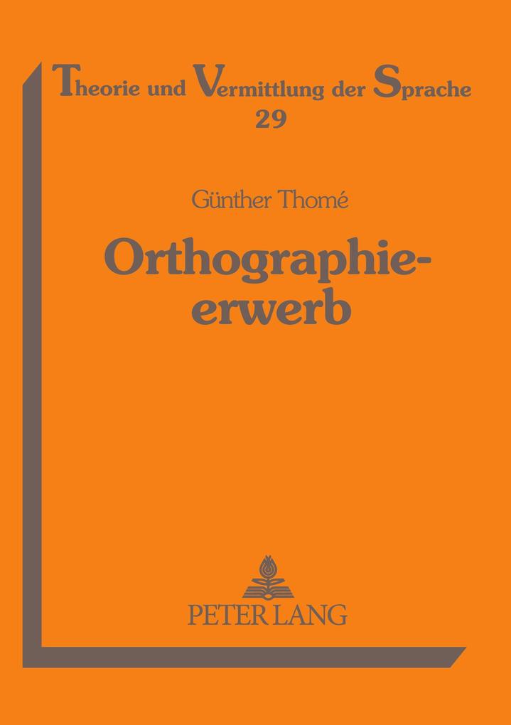 Orthographieerwerb