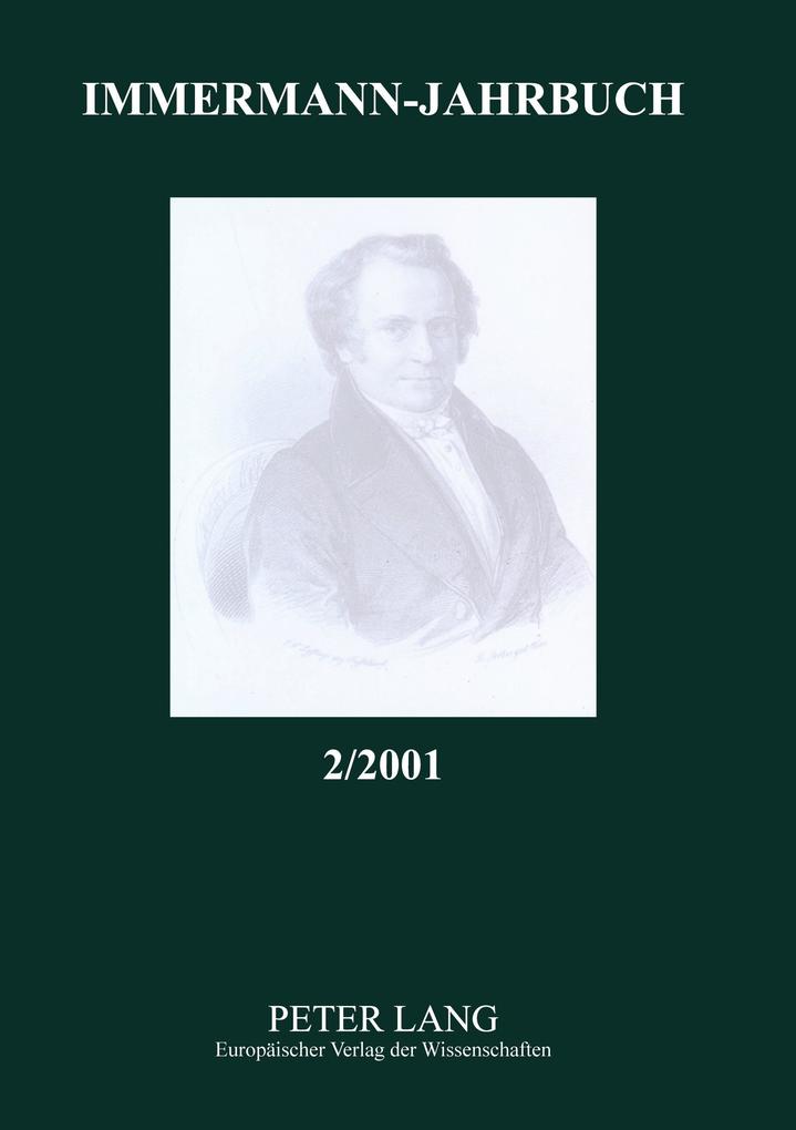 Immermann-Jahrbuch 2/2001