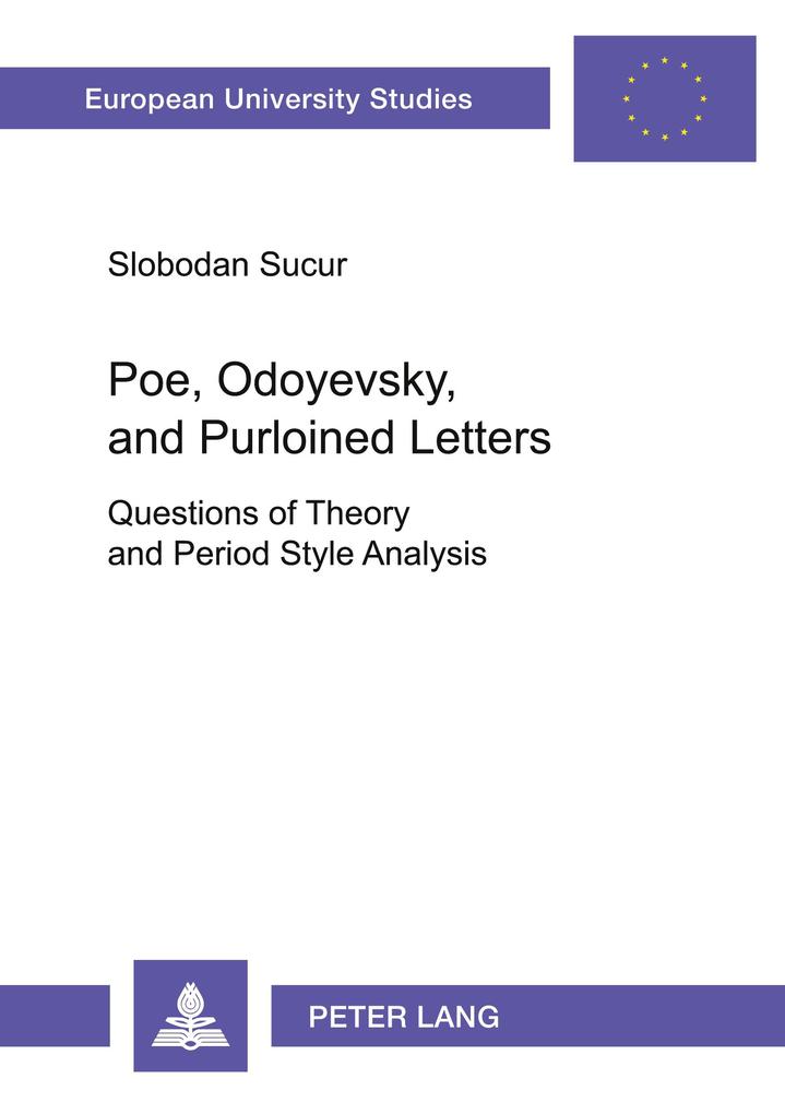 Poe Odoyevsky and Purloined Letters