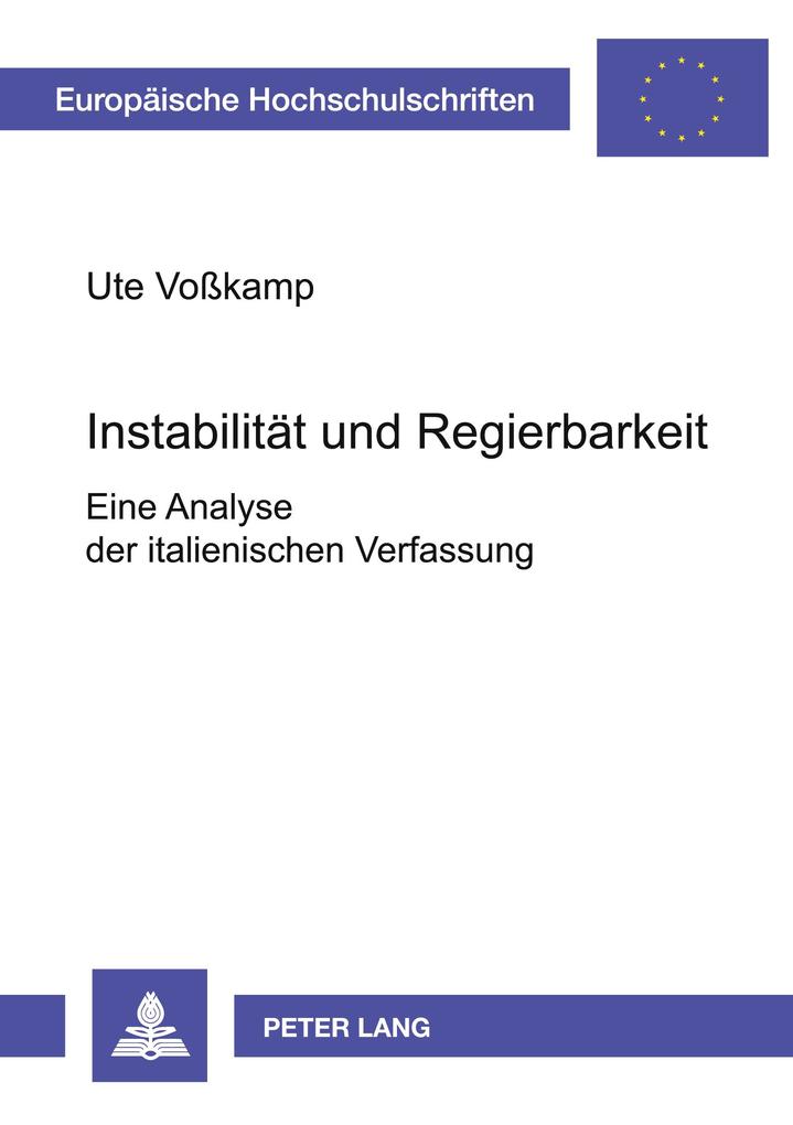 Instabilität und Regierbarkeit