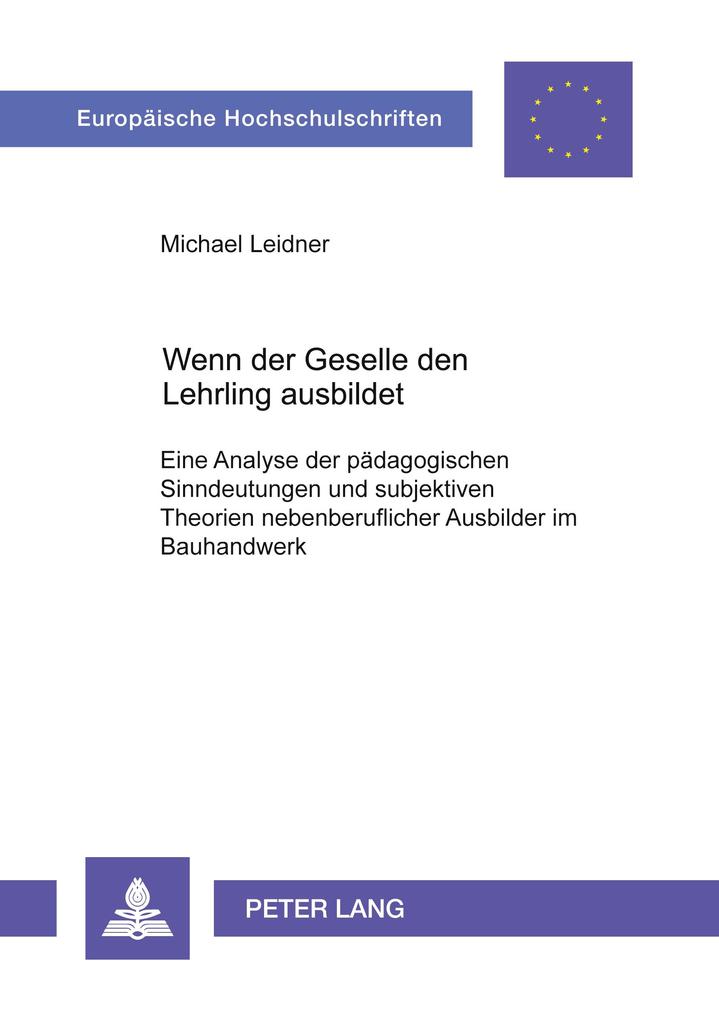 Wenn der Geselle den Lehrling ausbildet