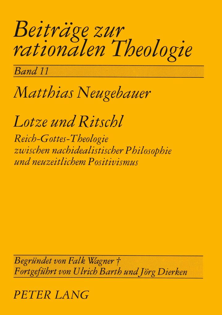 Lotze und Ritschl