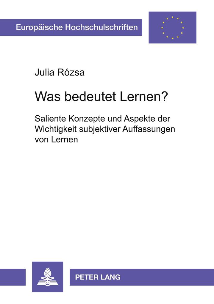 Was bedeutet Lernen?