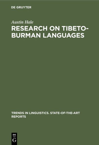 Research on Tibeto-Burman Languages
