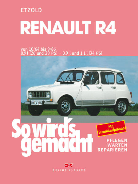 Renault R4 vo 10/64 bis 9/86