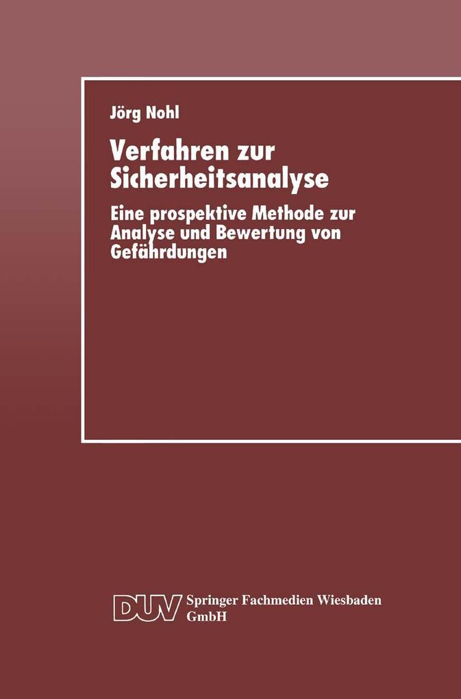Verfahren zur Sicherheitsanalyse