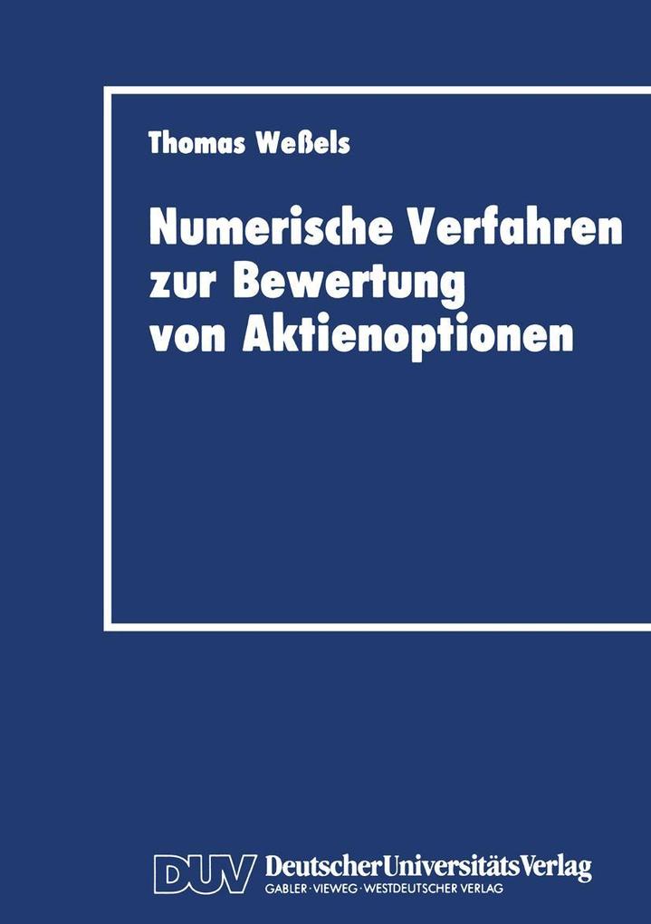 Numerische Verfahren zur Bewertung von Aktienoptionen