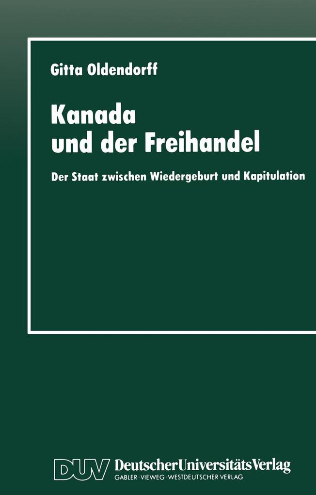 Kanada und der Freihandel