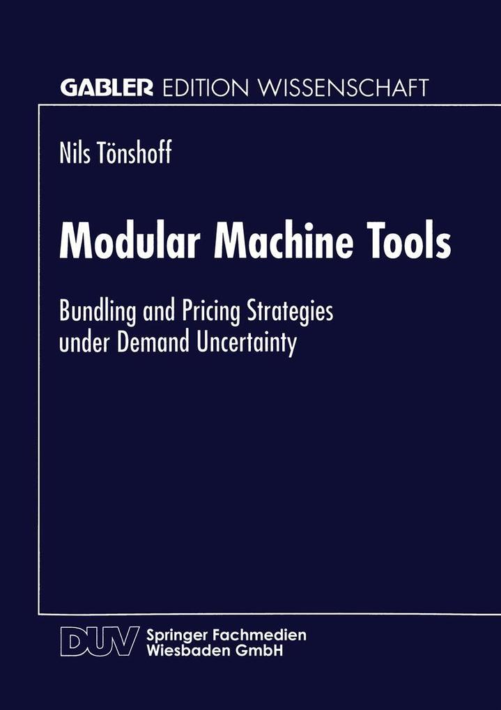 Modular Machine Tools