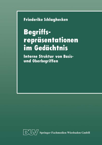 Begriffsrepräsentationen im Gedächtnis