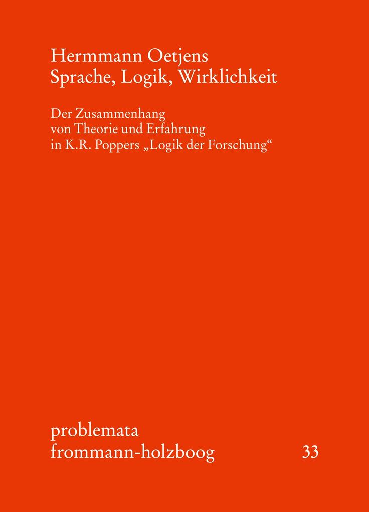 Sprache Logik Wirklichkeit