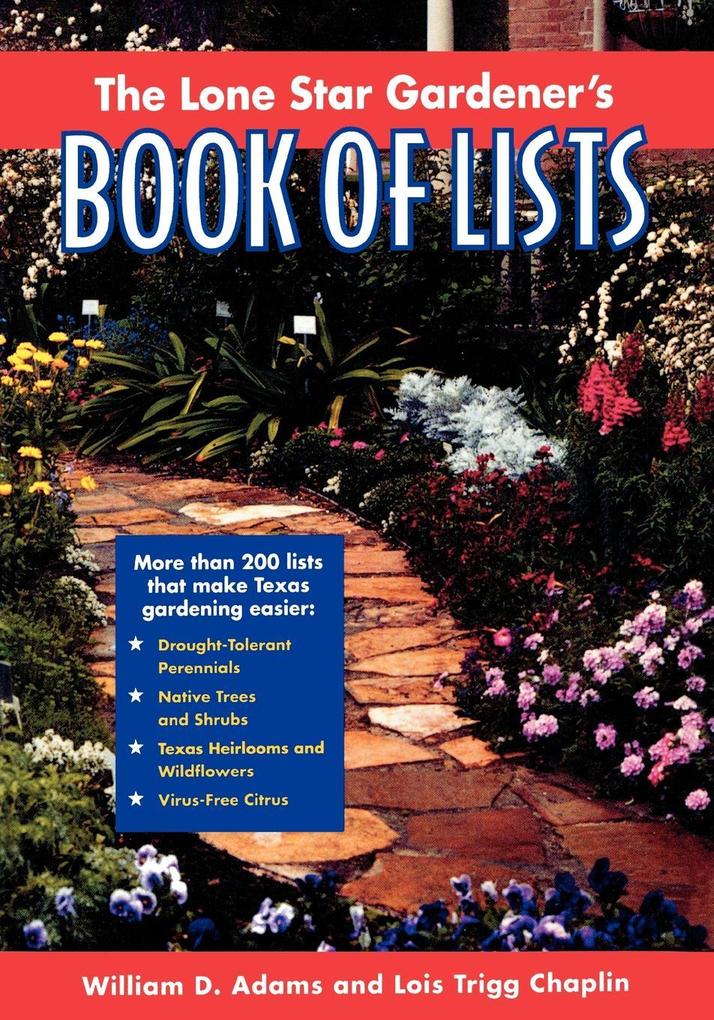 The Lone Star Gardener‘s Book of Lists