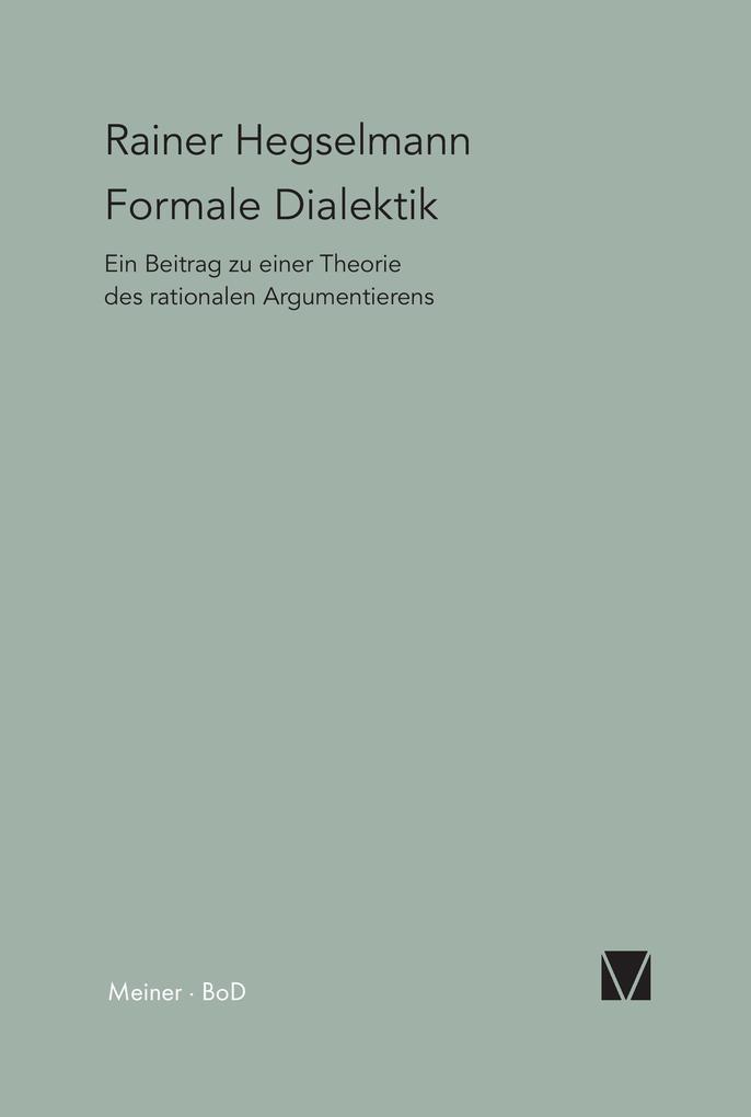 Formale Dialektik
