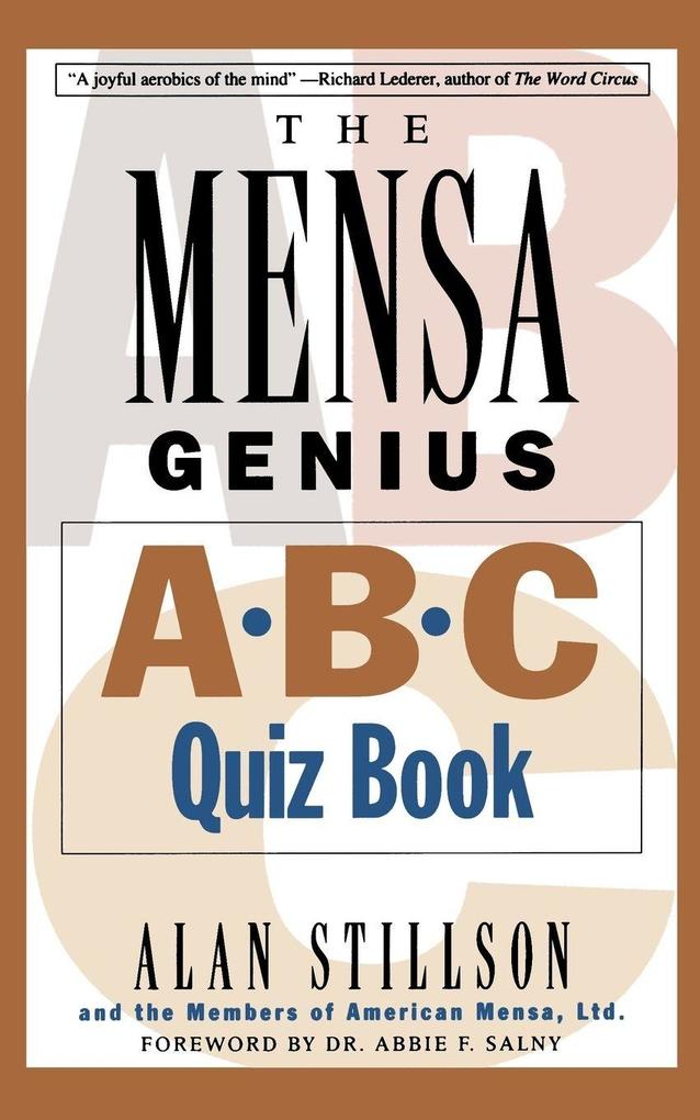 Mensa Genius A-B-C Quiz Book