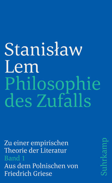 Philosophie des Zufalls