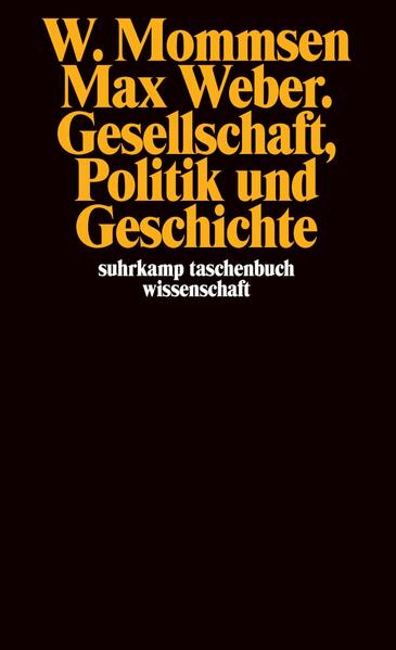 Max Weber. Gesellschaft Politik und Geschichte