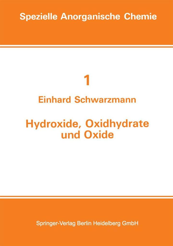 Hydroxide Oxidhydrate und Oxide