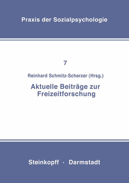 Aktuelle Beiträge zur Freizeitforschung