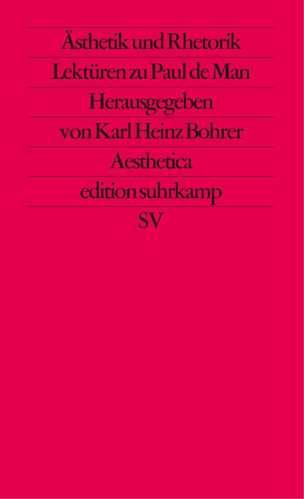 Ästhetik und Rhetorik