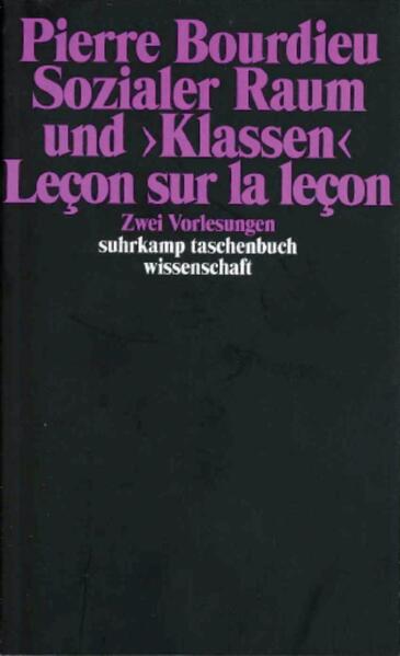 Sozialer Raum und 'Klassen'