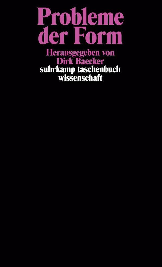Probleme der Form