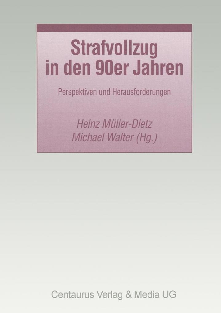 Strafvollzug in den 90er Jahren