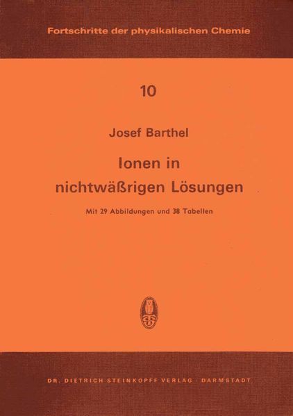 Ionen in Nichtwässrigen Lösungen