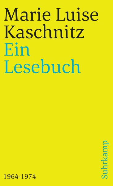 Ein Lesebuch 1964-1974