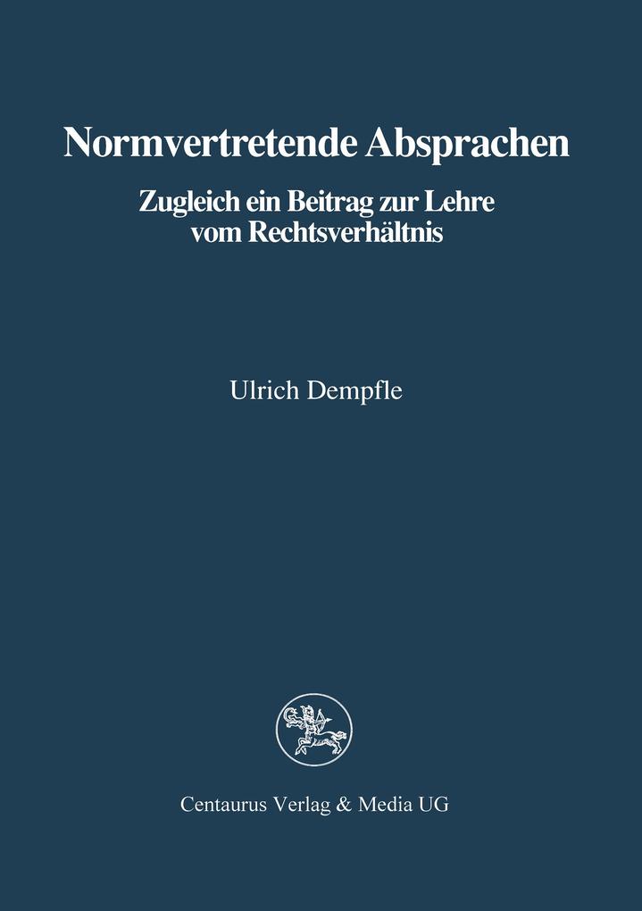 Normvertretende Absprachen