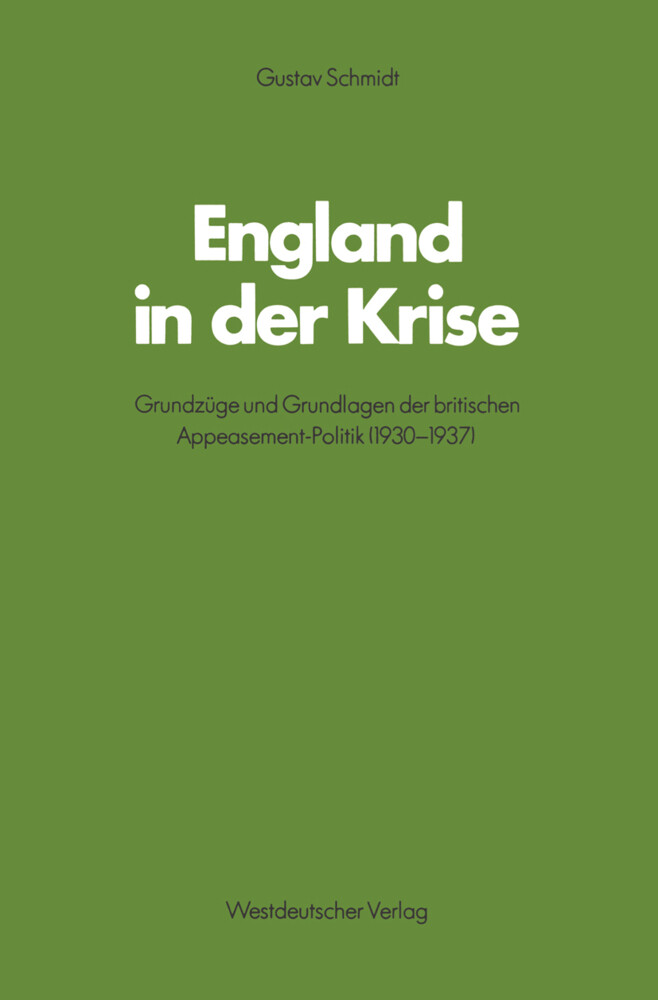 England in der Krise - Gustav Schmidt