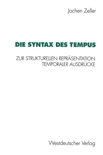 Die Syntax des Tempus