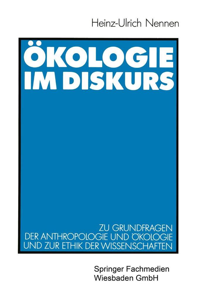 Ökologie im Diskurs