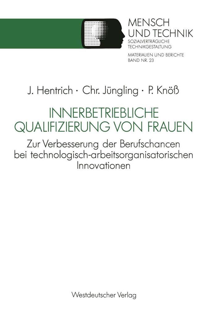Innerbetriebliche Qualifizierung von Frauen