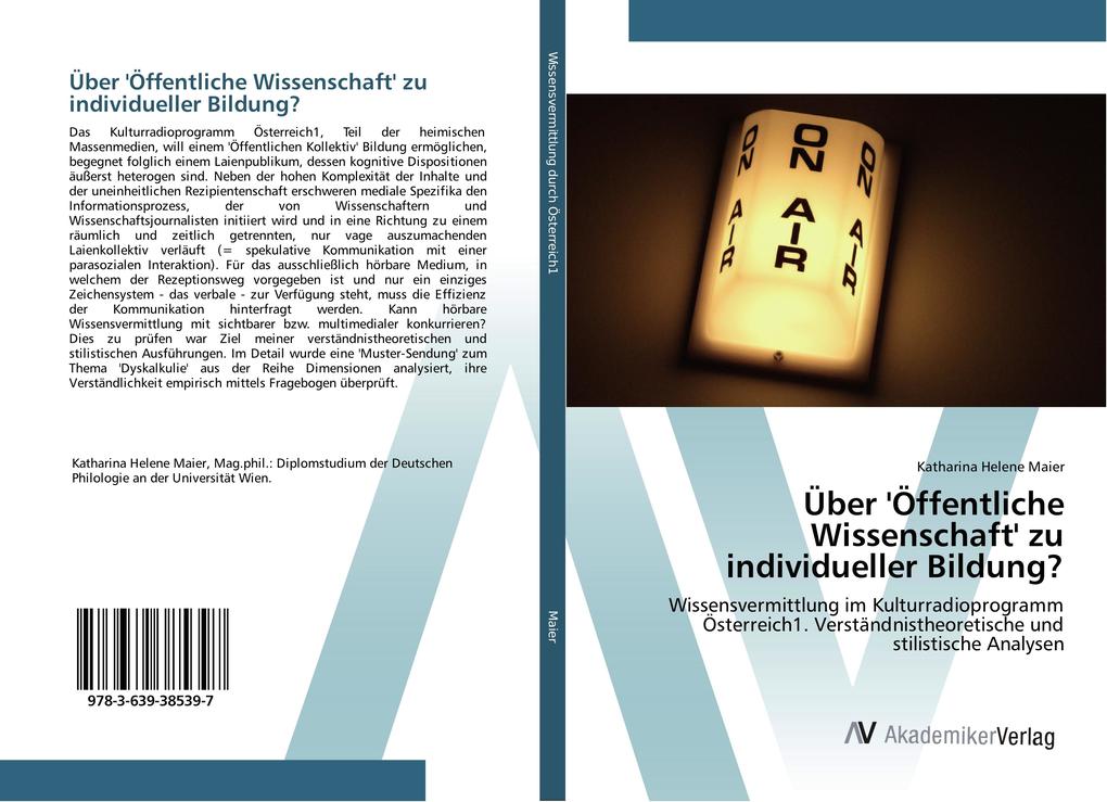 Über 'Öffentliche Wissenschaft' zu individueller Bildung?